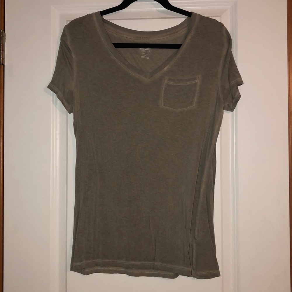 Light Army Green Pocketed Shirt